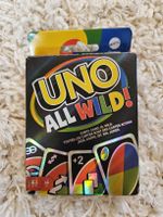 Kartenspiel Mattel Uno All Wild neuwertiger Zustand