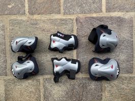 Fila Protektor-Set Größe L für Handgelenke, Knie, Ellenbogen