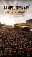 2x Gampel Open Air Festivalpass All Days Premium
