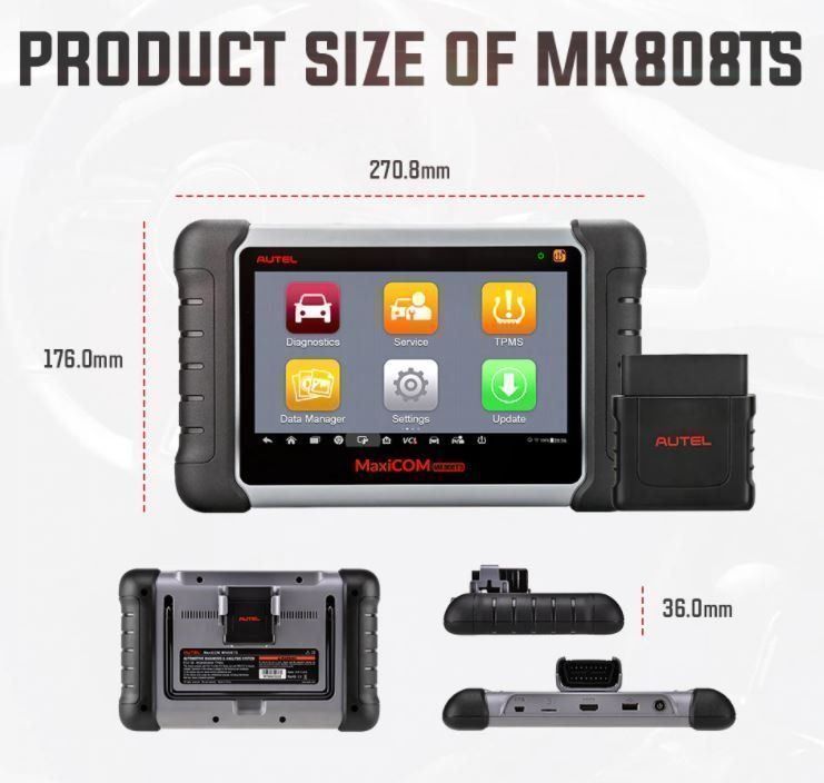 Autel Tutti gli attrezzi: Original AUTEL MK808TS MaxiCom OBD – Nuovo e nell'imballaggio originale da Chur venduto da kai.chur 1