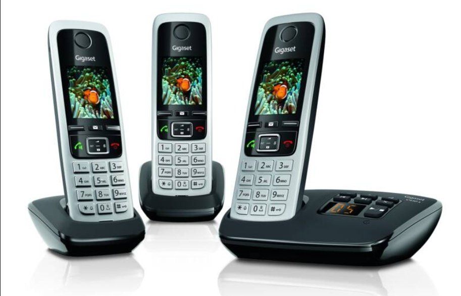 Gigaset C430A GO Telefono DECT Ibrido (Analogico E VoIP) Con Segreteria - Versione Tedesca - Solo Per Germania