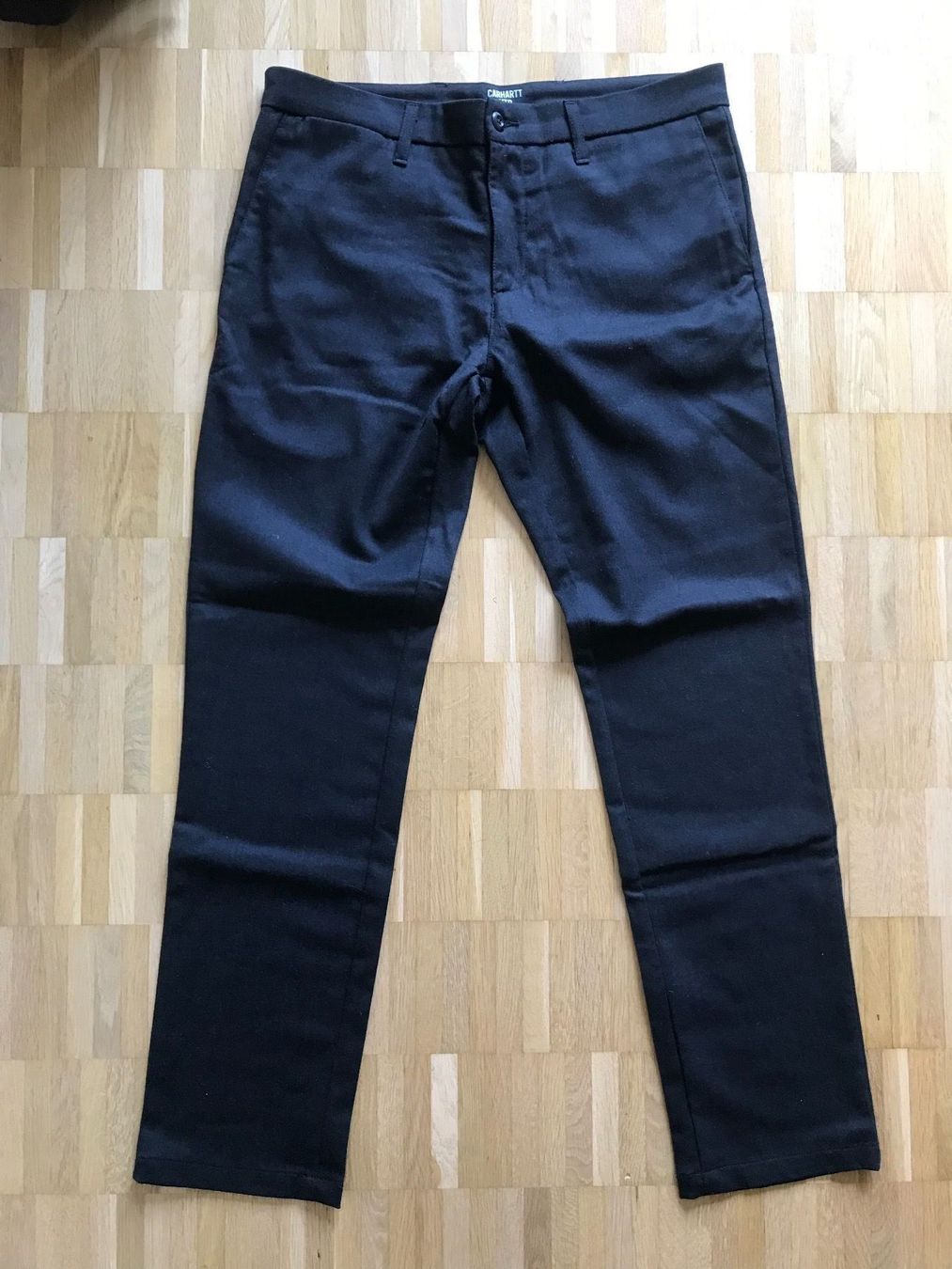 Carhartt Hosen: Carhartt Hose, feiner Stoff, anthrazit – Neu (gemäss Beschreibung) aus Zürich von mybuybye