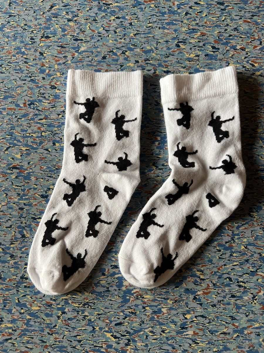 Socken: Socken weiss - Billy Elliot – Neu (gemäss Beschreibung) aus Fribourg von ank74