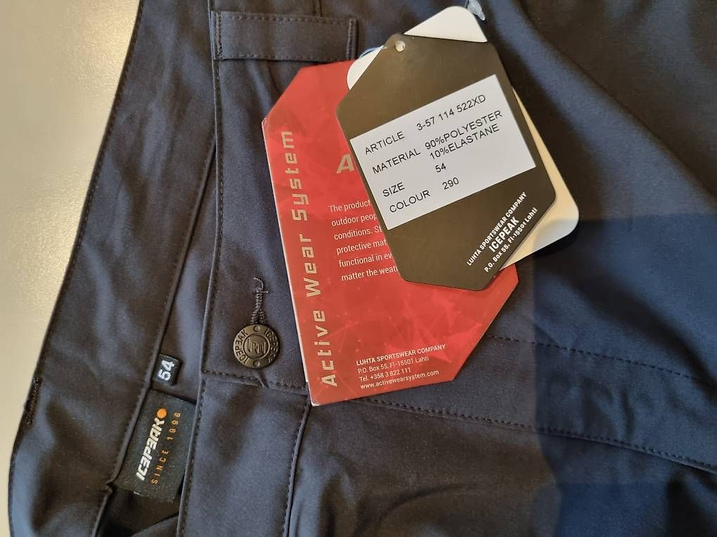 Icepeak Pantaloni: Gr. 52 Icepeak Herren Trekkingshorts – Nuovo e nell'imballaggio originale da Sutz venduto da Dalilea 2