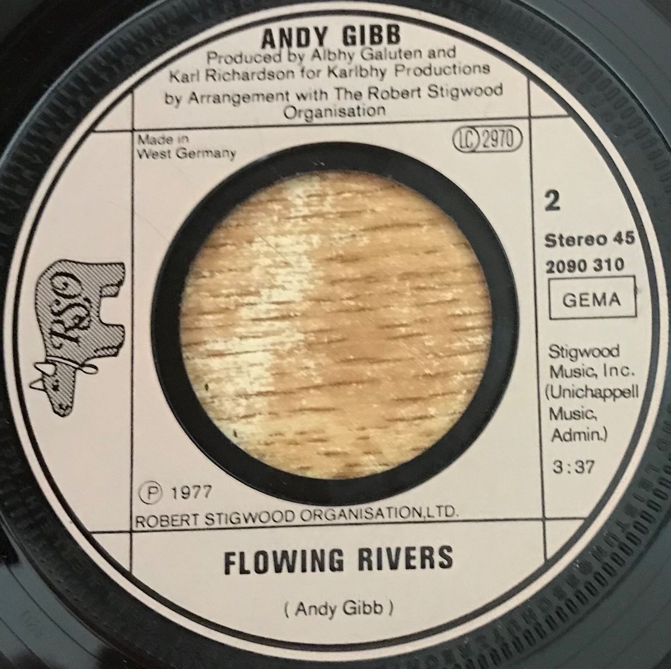 Dischi in vinile: ANDY GIBB - AN EVERLASTING LOVE – Usato da Bussigny venduto da vinyl-pas-cher 3