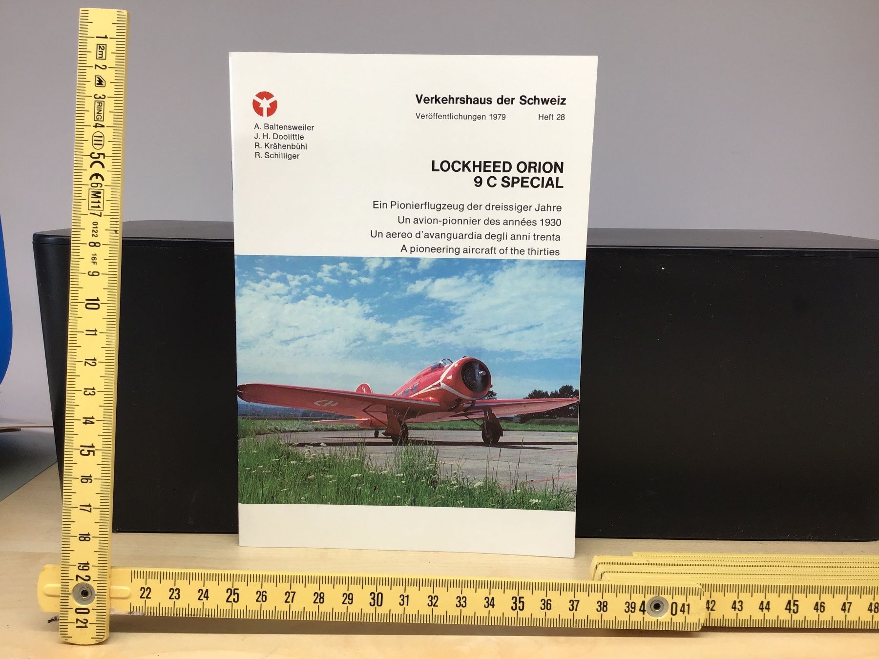 Libri: Lockheed Orion 9C Special - Verkehrshaus – Usato da Männedorf venduto da Modell-Spezialisten