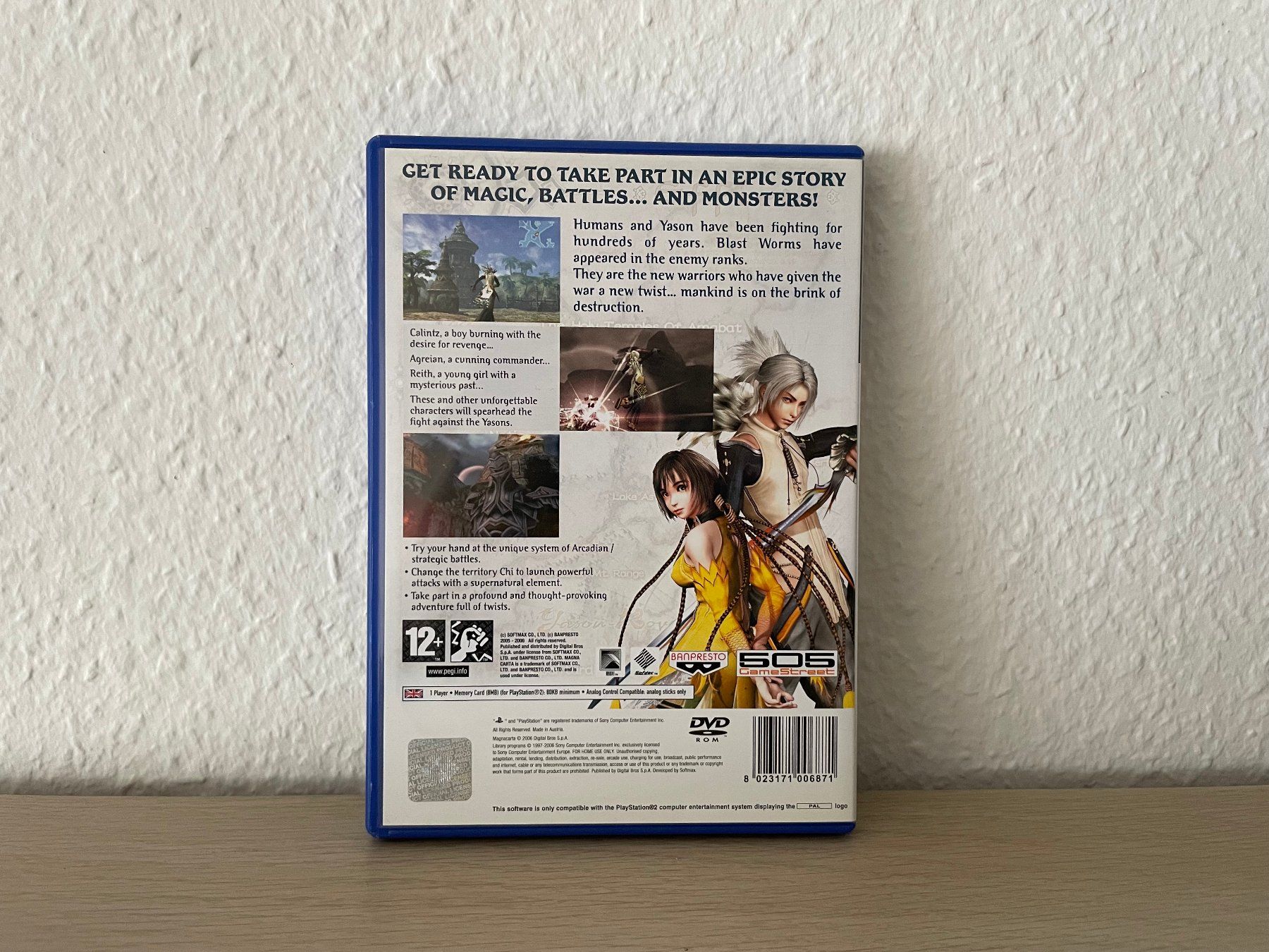 Spiele: Magna Carta UK / PS2 – Gebraucht aus Allschwil von SliceSlice 2