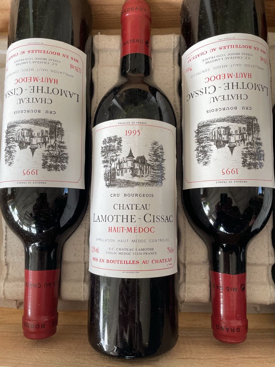 Wein: 1995 Chateau Lamothe-Cissac – Neu (gemäss Beschreibung) aus Delémont von Znarf57 1