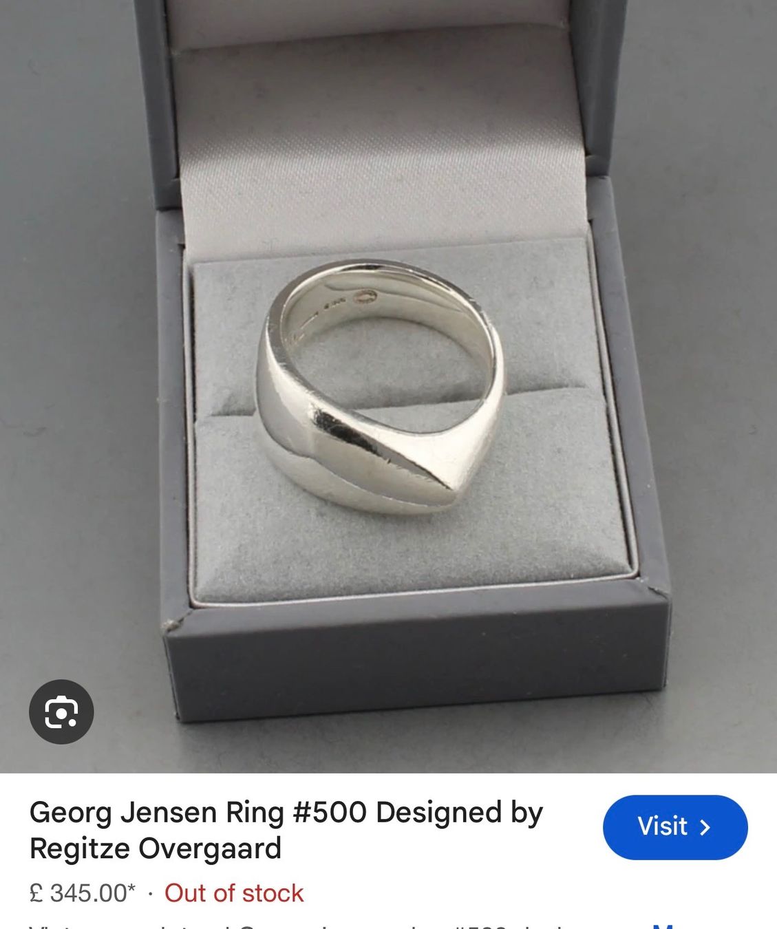 Jensen Bagues: Georg Jensen Ring #500 Designed by Regitze Overgaard – D'occasion à Winterthur par Atelier.W 1