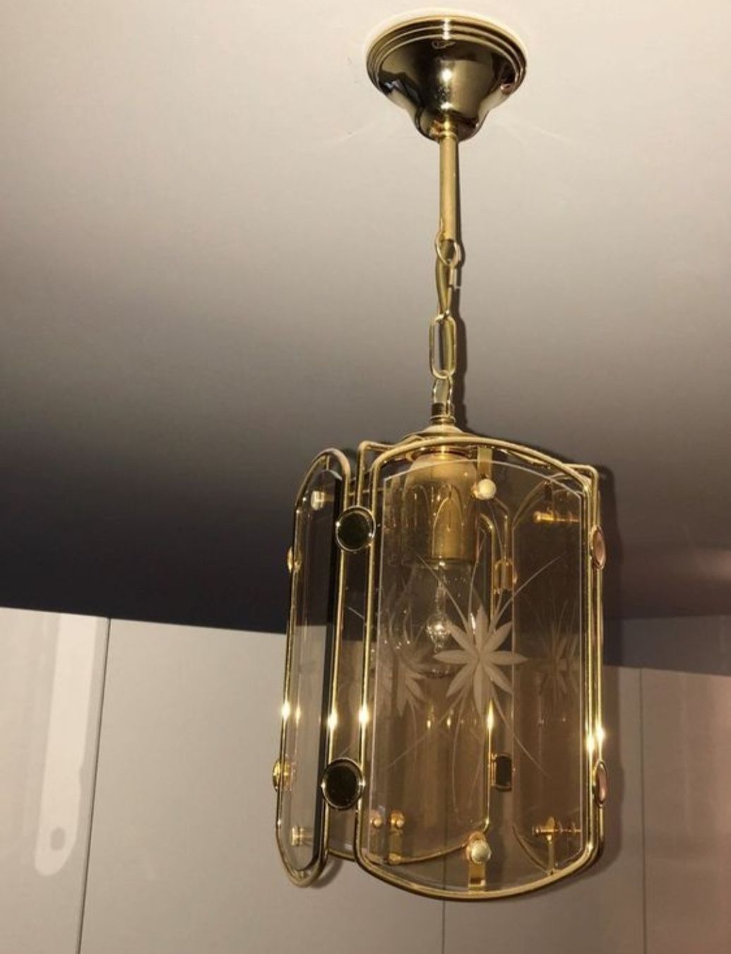 Lampadari & plafoniere: Hängelampe, goldig – Usato da Herzogenbuchsee venduto da Lukas1319 2