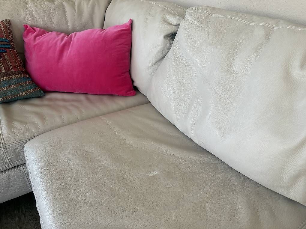 Sofas: Pfister Echt Leder Couch Weiss zu verschenken  – Gebraucht aus Kilchberg ZH von ros_9x58 4