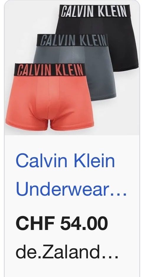 Calvin Klein Unterwäsche: Calvin klein Unterhose G M – Neu und originalverpackt aus Maienfeld von tobeyl2020 1