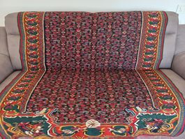 KILIM Persan Iran pièce rare antique, 200x140cm