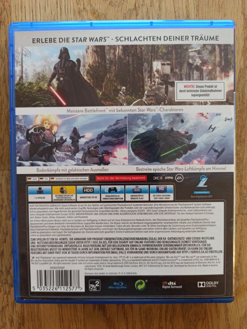 Jeux: Star Wars Battlefront PS4 / PS5 – D'occasion à Oberweningen par mar_87mx 1