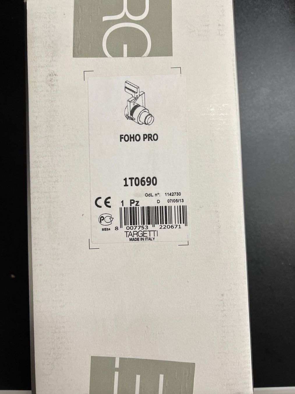 Lampade: TARGETTI FOHO PRO – Nuovo e nell'imballaggio originale da Mägenwil venduto da BackInWhite 4
