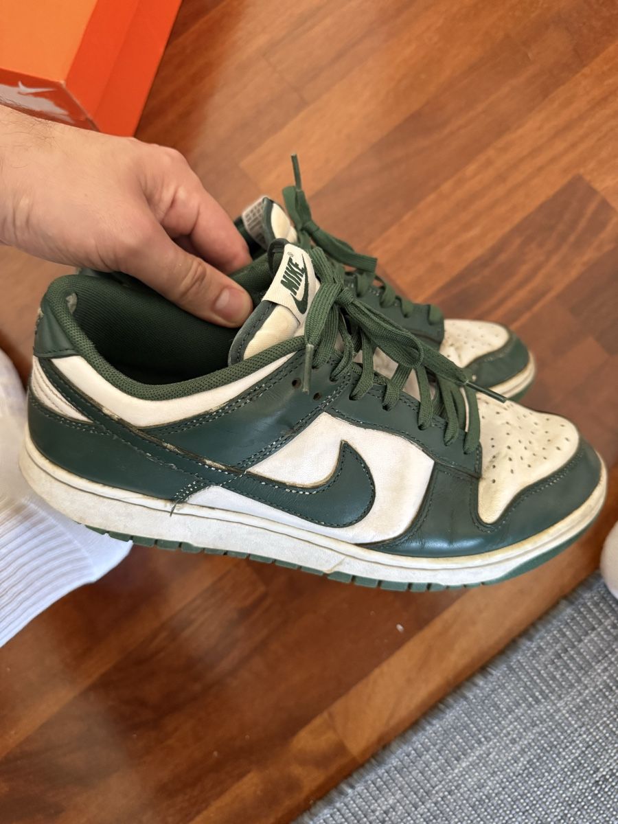 Nike Scarpe da uomo: Nike Dunk Low Verde uomo 44.5 – Usato da Bellinzona venduto da gia_zx2b 1