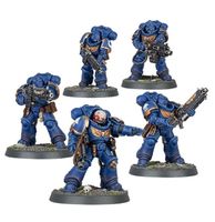 5 Heavy Intercessors Warhammer 40.000 Space Marine