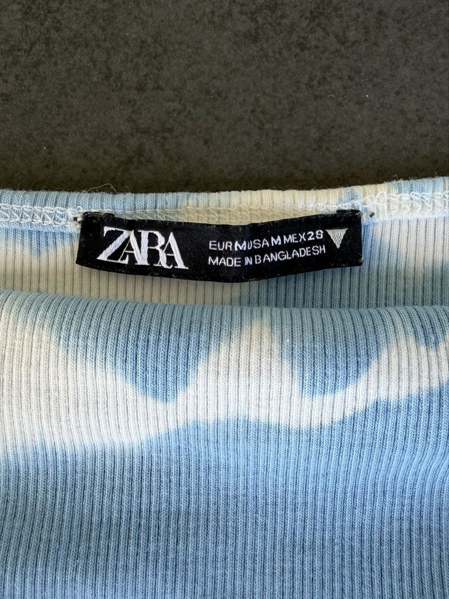Zara Top: Top tie-dye blau – Nuovo (secondo la descrizione) da Frümsen venduto da laura002 2