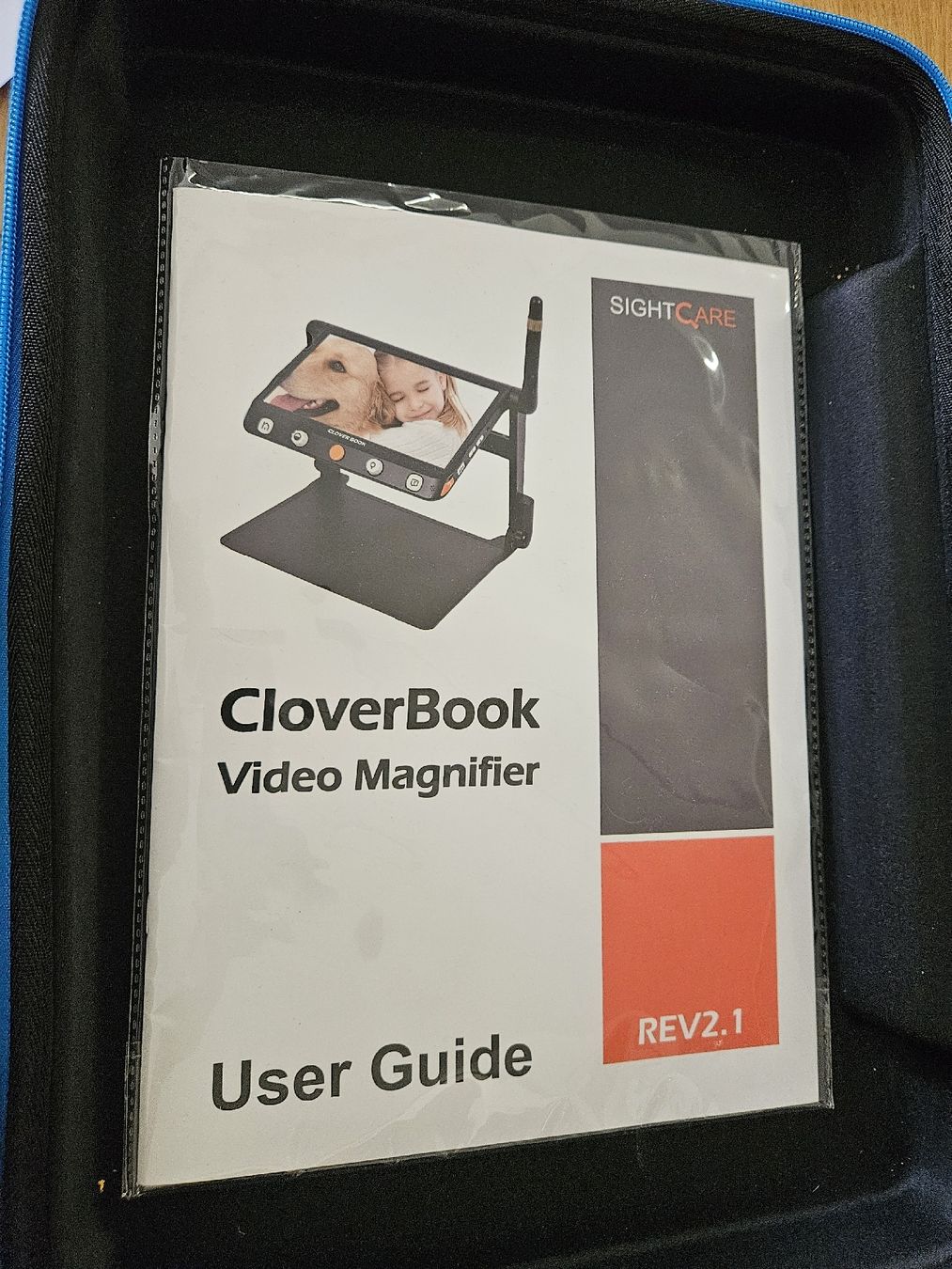 Tablet PC: Sight Care Clover Book Video Magnifier REV2.1 – Usato da Pratteln venduto da Cartonsducoeur_bl 3