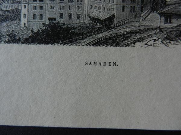 Gravures: Samaden Engadin – D'occasion à Risch par Rischli15 2