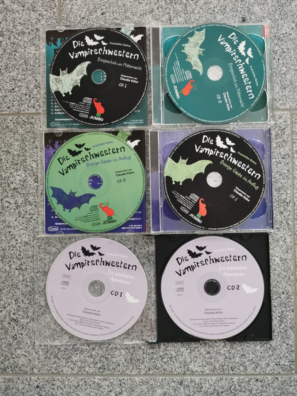 Audiolibri: Vampirschwestern - 6 Kinder Hörspiel CD's Vampire – Usato da Tägerschen venduto da mamirockt 1