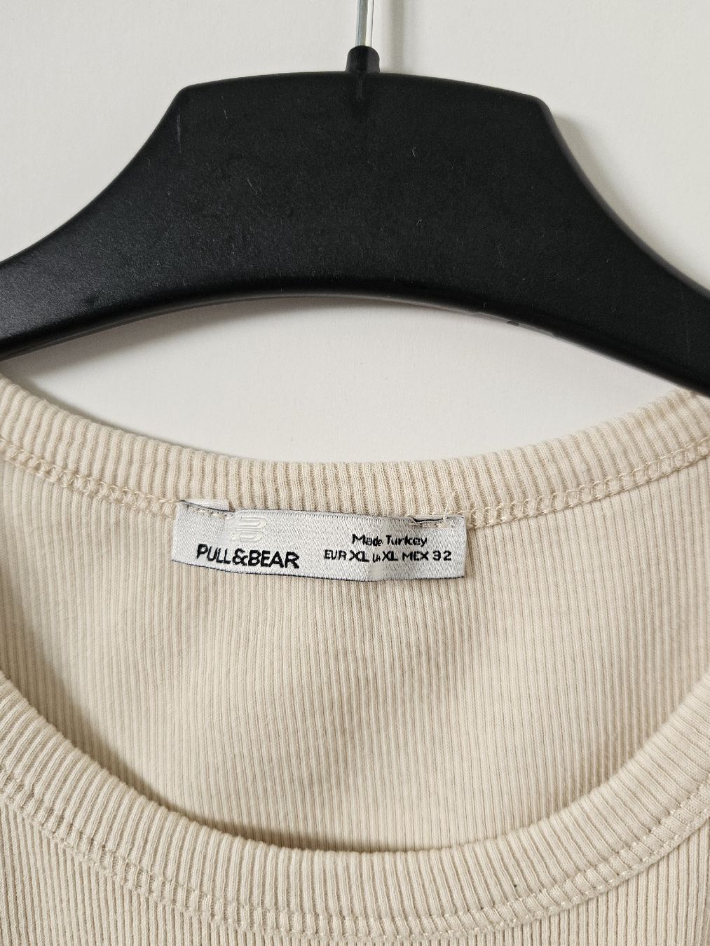 Pull&Bear Top: Pull & Bear Croptop Enjoy the Ocean mit Schildkröte XL  – Usato da Zürich venduto da Mme.Sora 2