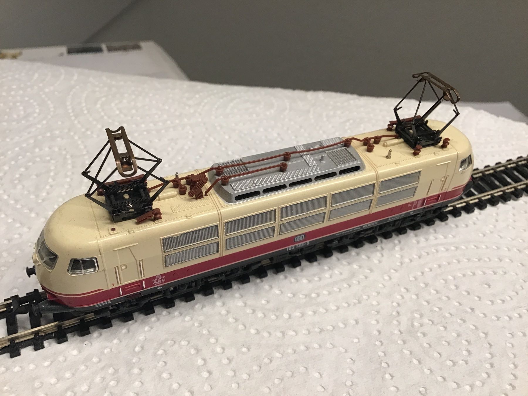 Trix Modellini di ferrovie: MINITRIX N Lok DB 151 133-5, – Usato da Männedorf venduto da Modell-Spezialisten