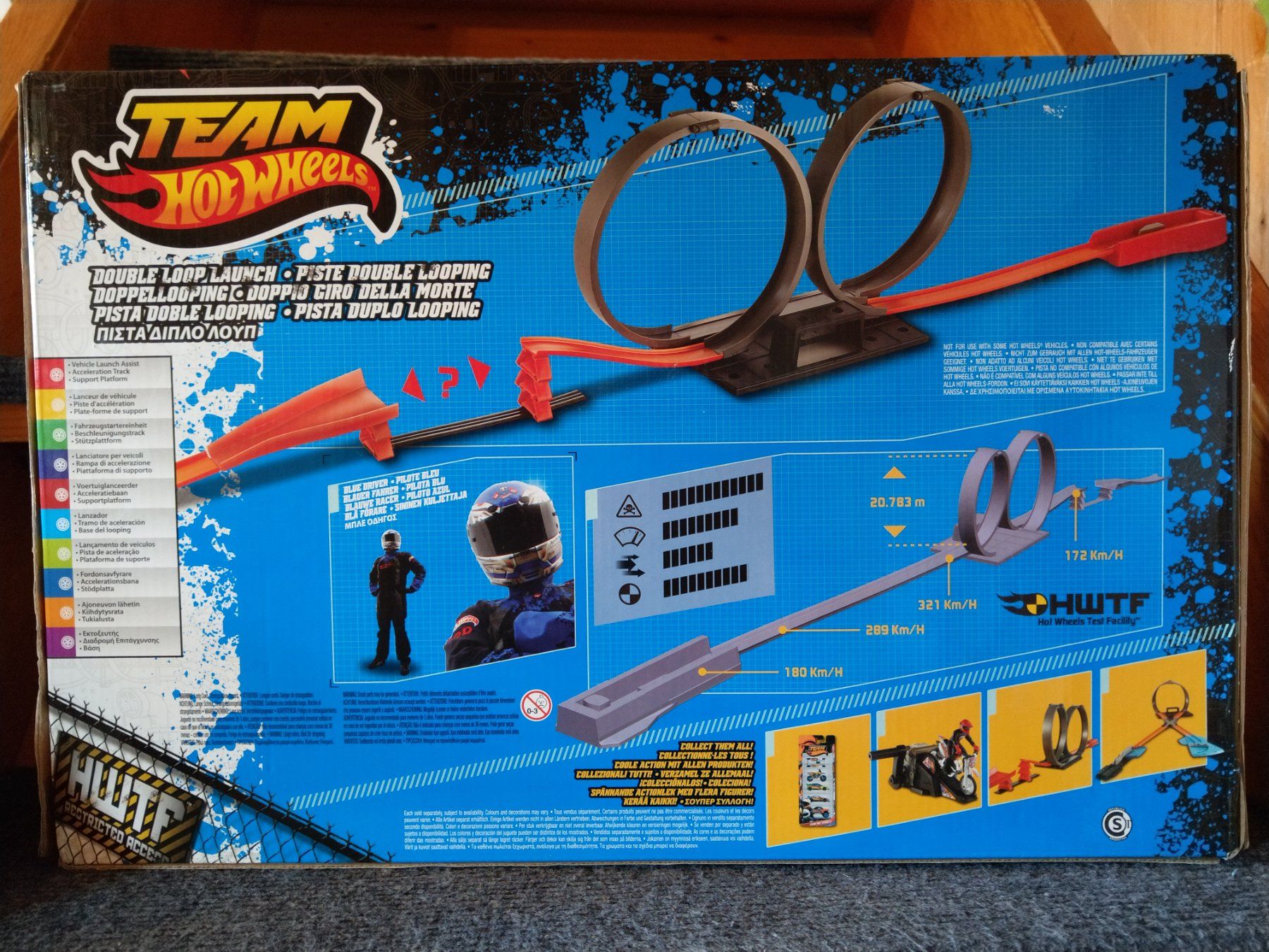 Hot Wheels Rennbahnen: *NEU* Team Hot Wheels - Double Loop Launch – Neu und originalverpackt aus ALMENS von Wusels 1
