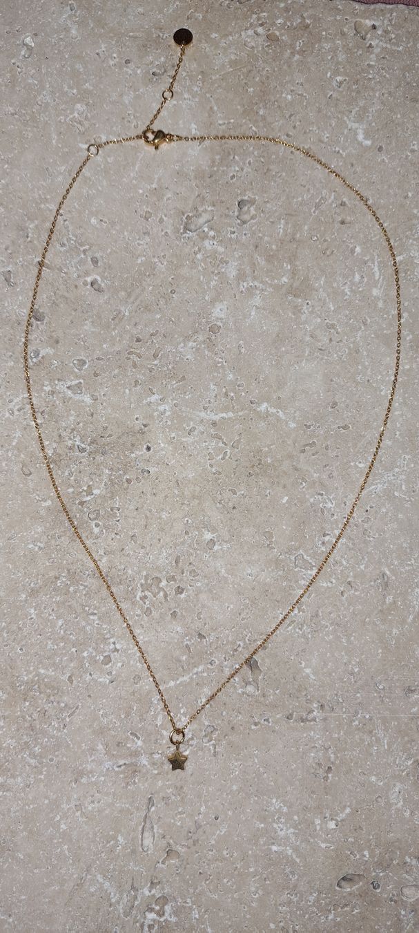 Catenine: Filigrane Kette mit Stern Anhänger – Nuovo (secondo la descrizione) da Richterswil venduto da Viorella 3