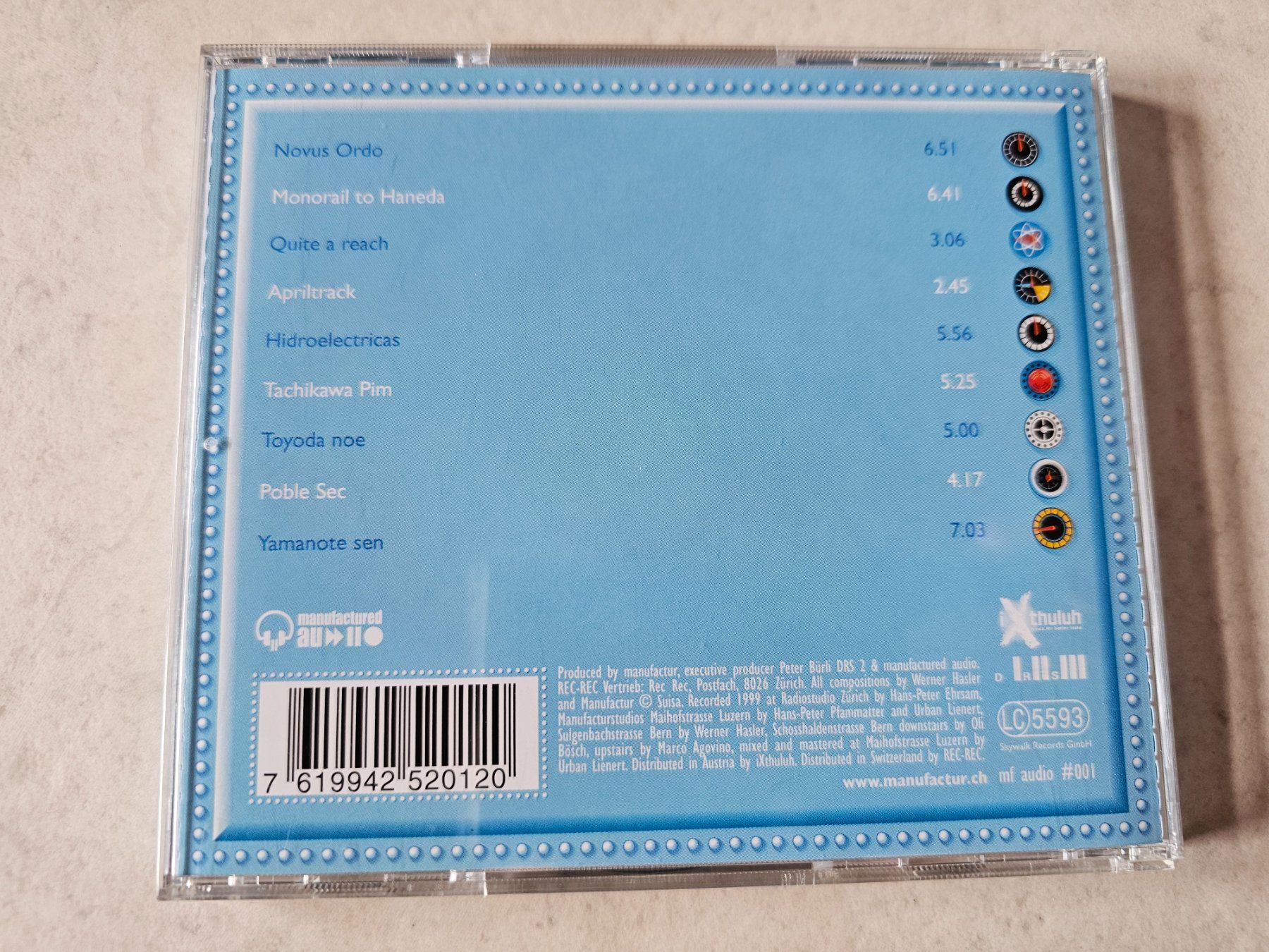 CD: Manufactur  -  #1 – Usato da Schneisingen venduto da backstore24 1