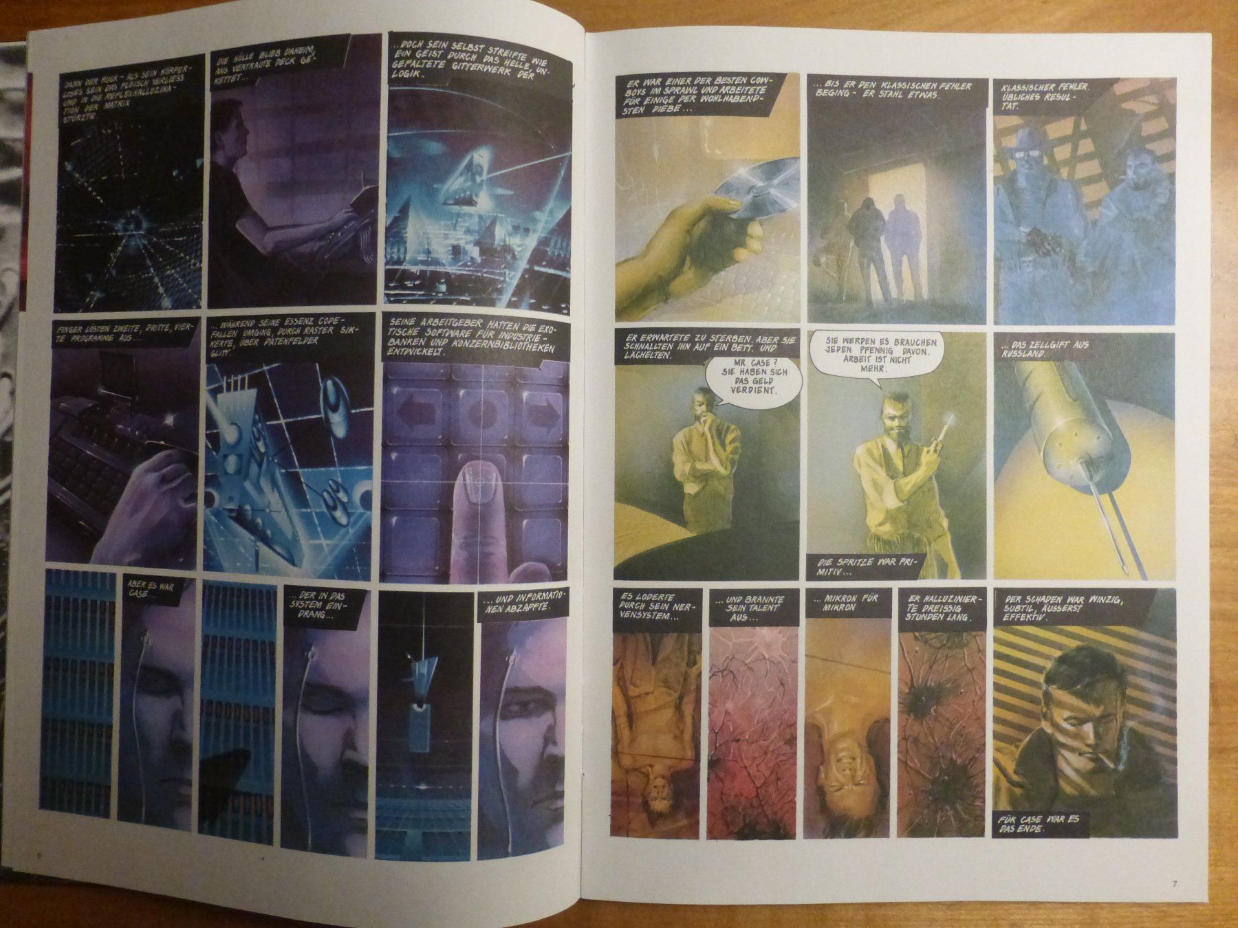 Fumetti: Neuromancer Sci-Fi Comic 1989 Tom De Haven Bruce Jensen – Usato da Zumikon venduto da psisound 7