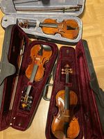 Kindergeige zu verkaufen, 1/4-Größe, mit Bogen und Etui
