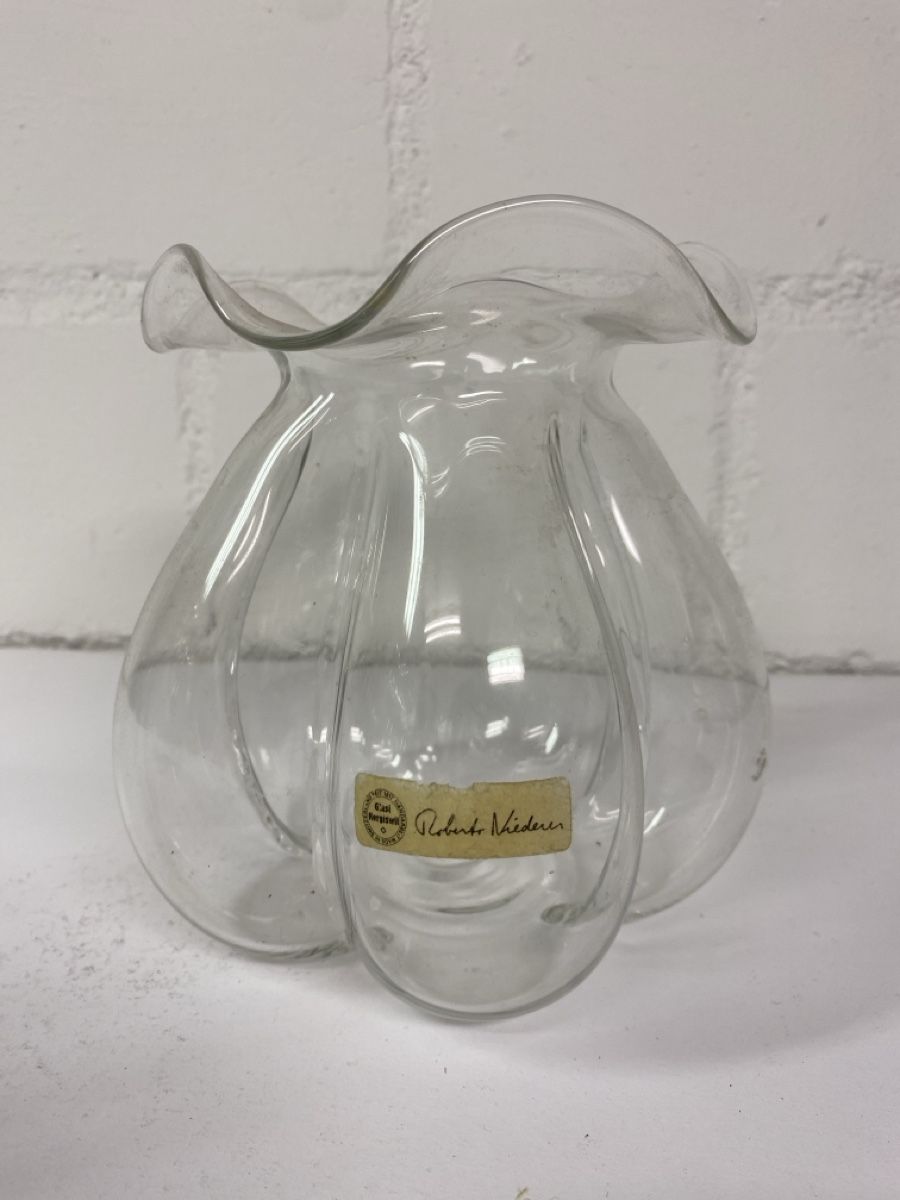 Glasi Hergiswil Vase & Récipients: 2 Hergiswiler Glasvasen – D'occasion à sursee par trilli-tralli 2