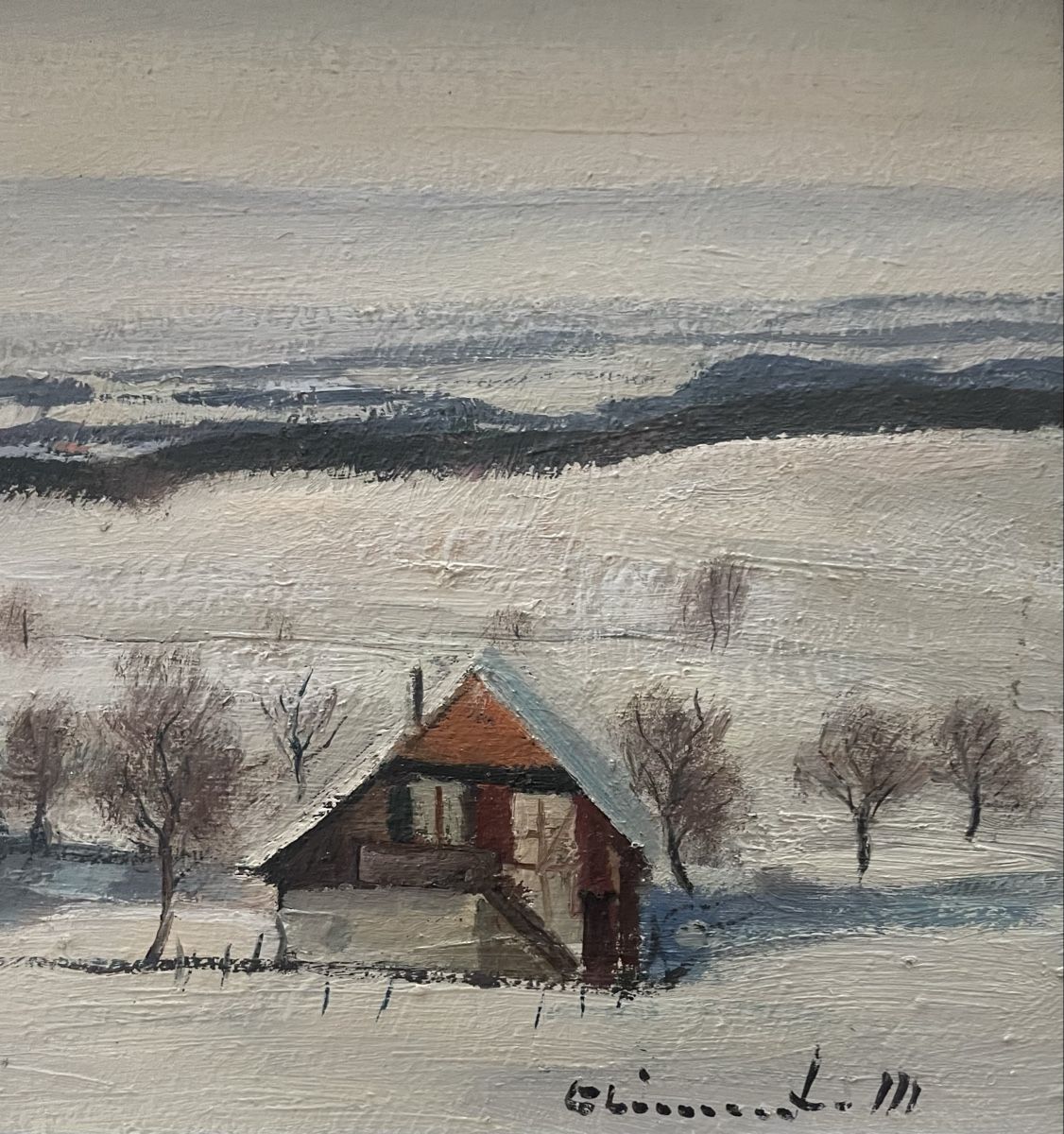 Gemälde: Clement Max (1912-1995) – Gebraucht aus Grosshöchstetten von Perle1951 2