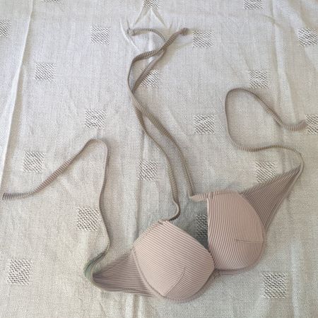 Bikini Oberteil, altrosa/beige Grösse 36, 75B