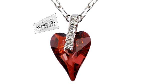 Catenine: Kette mit Swarovski-Elements, Herz – Nuovo e nell'imballaggio originale da Bottenwil venduto da anh_5brz