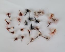 25 Stück Trockene handgemacht Fliege