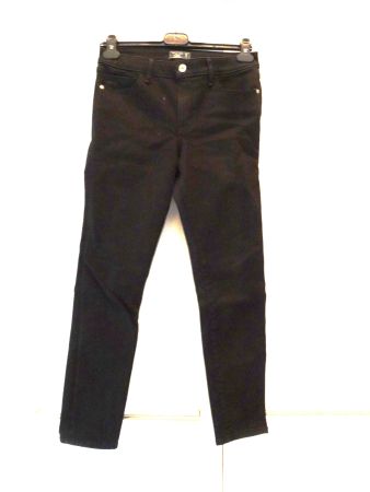 Schwarze Stretch Jeans von Abercrombie Gr. W 29 - 42523