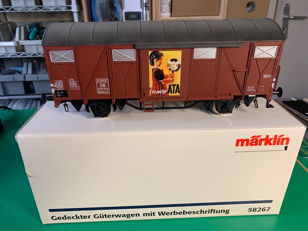 Wagon marchandises Gl 22 MHI 2025 MARKLIN MAR-46384 : : modélisme