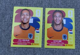 FIFA WORLD CUP 2026 Stickers Virgil van Dijk Nathan Aké