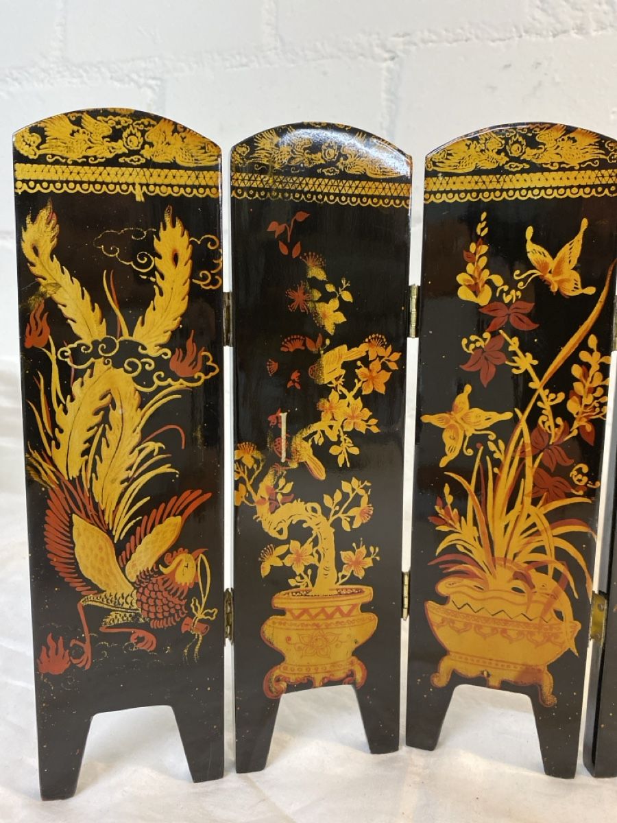 Tutte le decorazioni: Kleiner Asiatischer Wandschirm 6-teilig – Usato da sursee venduto da trilli-tralli 5
