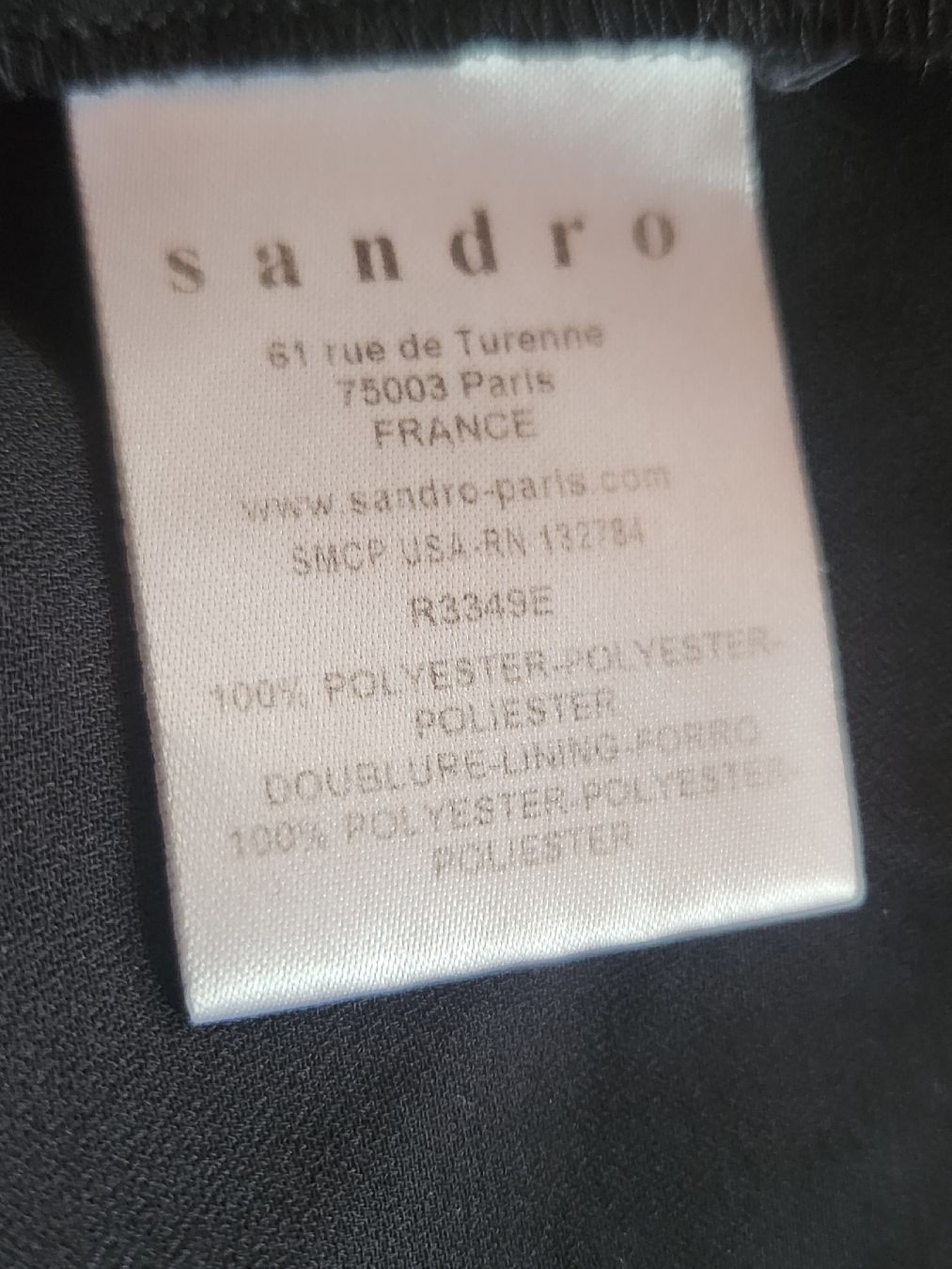 Sandro Vestiti: Robe Sandro imprimée multicolore, taille 2 (M), été – Usato da Niedergösgen venduto da Eva2410 5