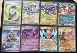 6 EX & 2 Ultra Rare Pokemonkarten