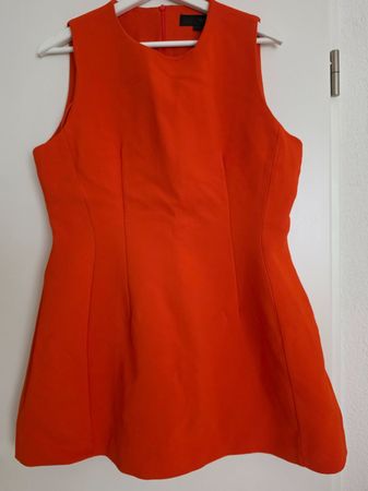 Elegantes Zara Sommerkleid orange, Gr.XL top Zustand! ☀️