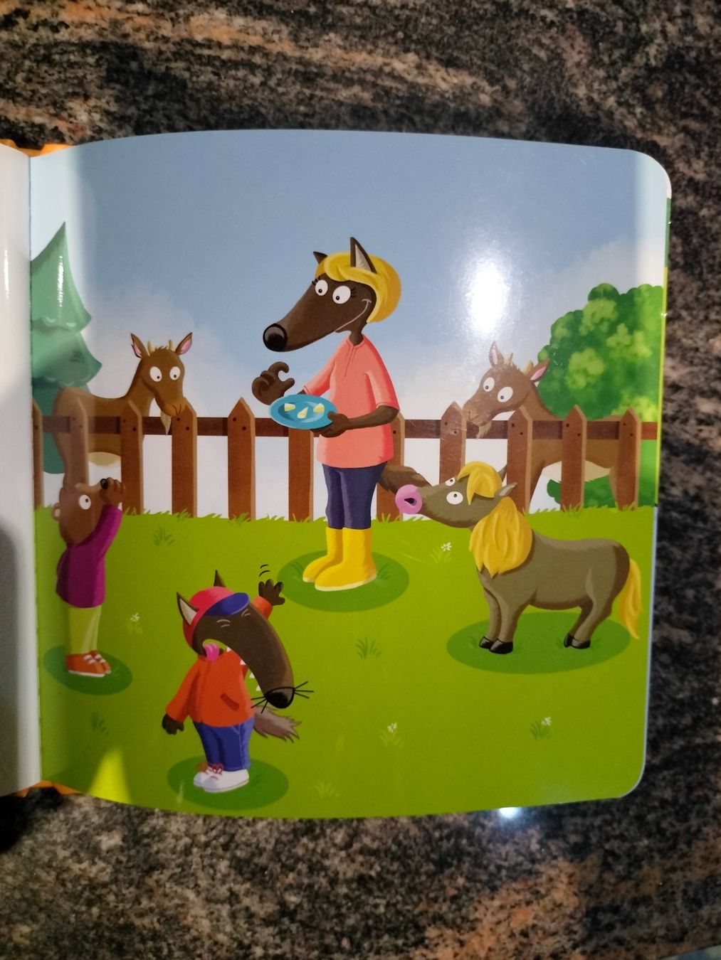 Bücher: P'tit loup visite une ferme – Gebraucht aus Cortaillod von rozinna 8