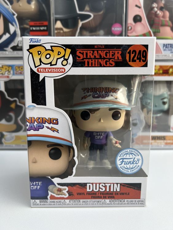 Funko POP Stranger Things Dustin (Byte Off, D20 Die) Limited (Neuf avec ...