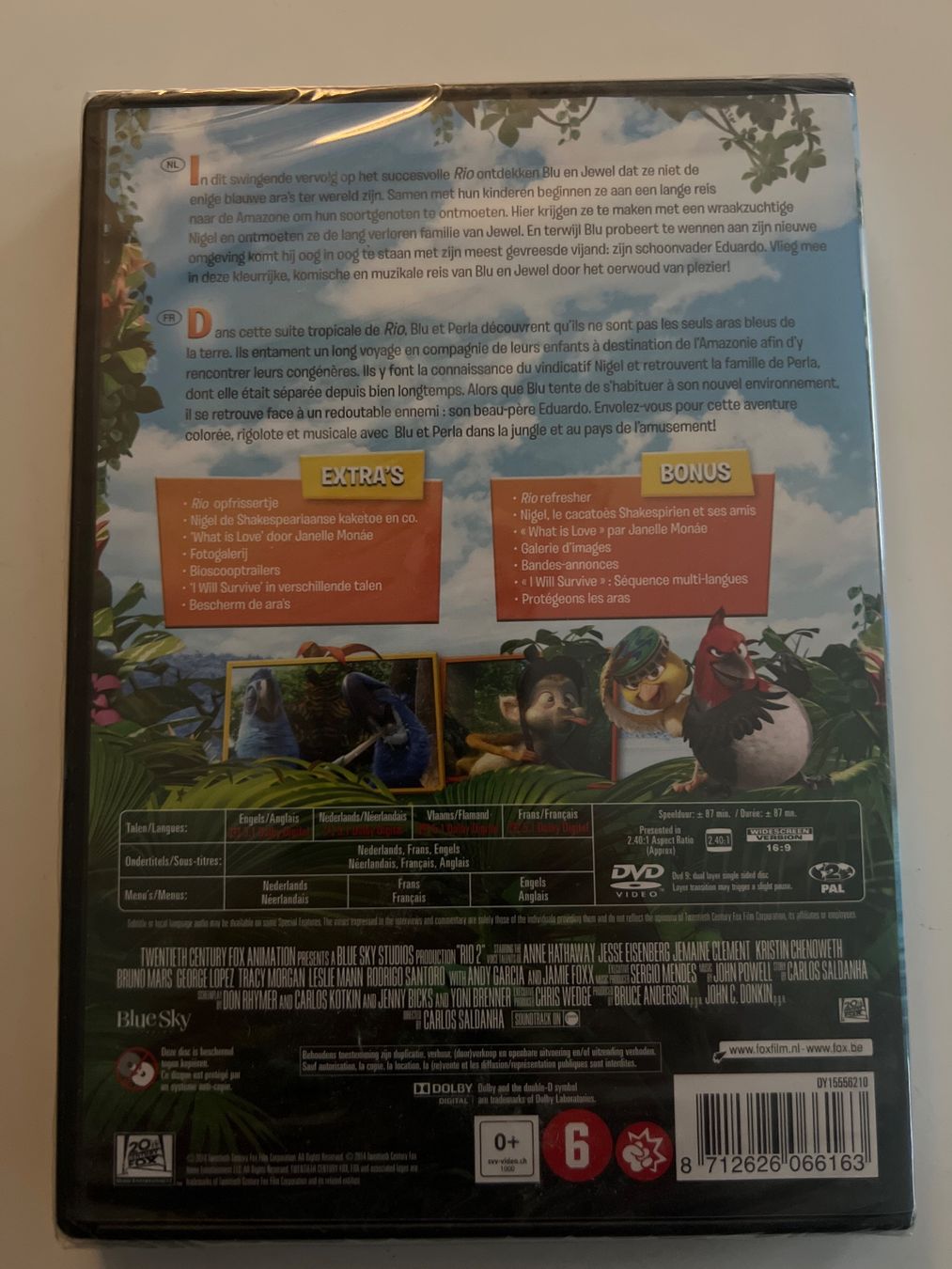 Tous les DVDs: DVD NEUF « Rio 2 » version française – Neuf avec emballage d'origine à Bouveret par Feelgoodtrading 1