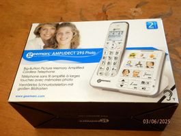 Senioren Telefon, Schnurlos, grosse Bildtasten, neuwertig