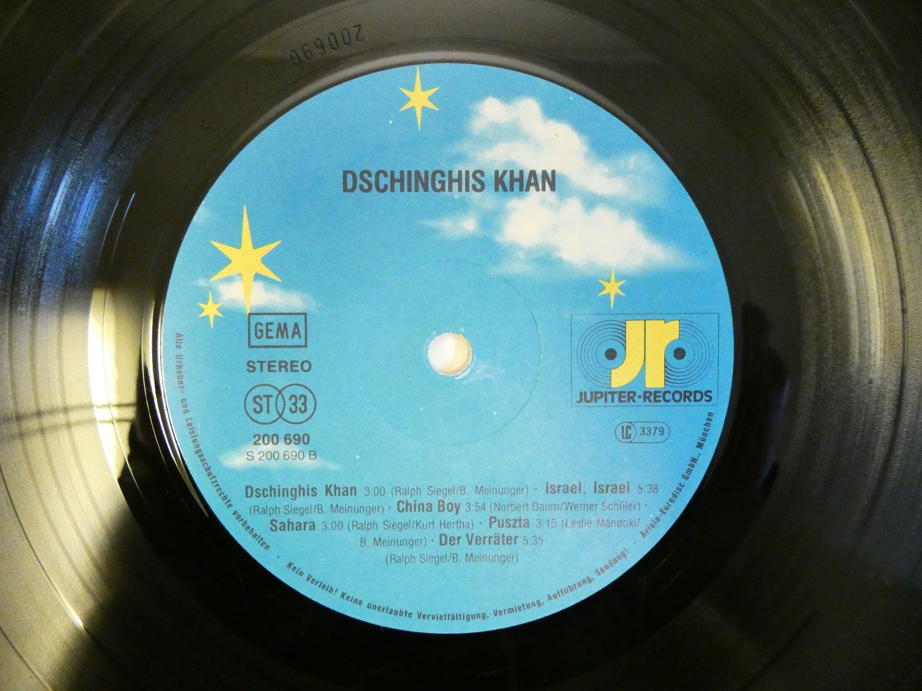 Schallplatten: LP "Dschinghis Khan" (VG-) – Gebraucht aus Münchenstein von tsp01 5