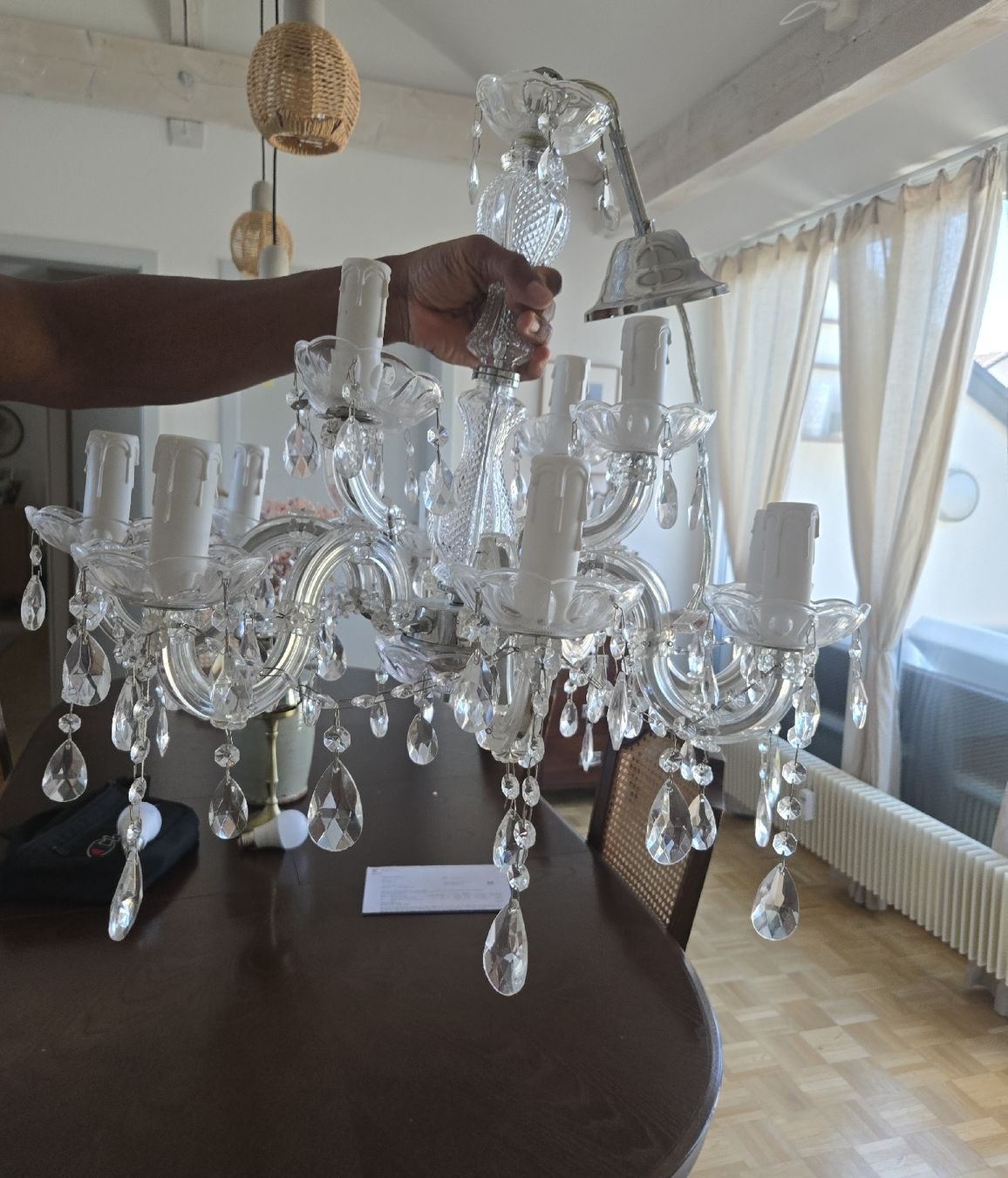 Lampade: Vintage-Glaslampe  – Usato da Zollikofen venduto da Mobelix_Vintage8 1